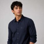 Levin Midnight Tide – Premium Pure Cotton Men's Shirt - Image 5