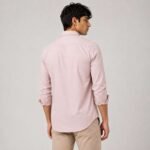 Levin Rose Mist – Premium Pure Cotton Men's Shirt - Image 3