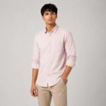 Levin Rose Mist – Premium Pure Cotton Men's Shirt - Image 2